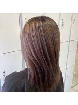 アイディー バイ ケンジ(id. by KENJE) ブリーチ必須！柔らかピンクベージュ