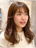 イヤリングカラーミルクティーベージュカラーケアブリーチ韓国