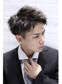 ツイストアップバングショート