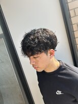 アノ(Ano.)&nbsp;ショートマッシュ×無造作パーマ