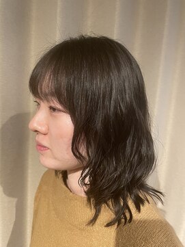ヘアワークスルシア(HAIR WORKS LUCIA) ミディアム髪質改善デジタルパーマ