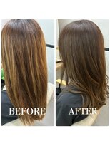 ヘアーアートシフォン 池袋西口店(Hair art chiffon)&nbsp;黒髪/クラゲヘアー/小顔/縮毛矯正/白髪ぼかし/髪質改善