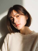 シェル 立川(shell) くびレイヤーエモージュグレージュカラーくびれショート【立川】