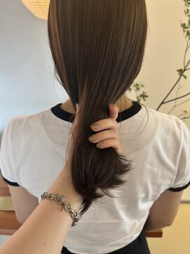 ライン(LINE) ブリーチなしolive beige