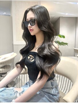 ジーナ 渋谷本店(Zina) レイヤーカット×オリーブグレージュ