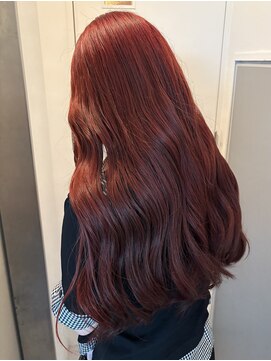 カシェル(cashel) チェリーレッド ／ ブリーチなしWカラー