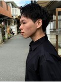 #MEN’S HAIR#サーフカール#刈り上げセンターパート#フェード
