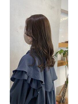 リノン(Rinon) ブリーチなしのやわらかいグレージュ