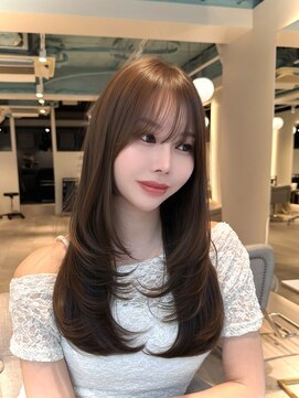 マインバイアフロートギンザ(MYNE by AFLOAT GINZA) レイヤーカット/ハッシュカット/ハイレイヤー/ウルフカット/銀座