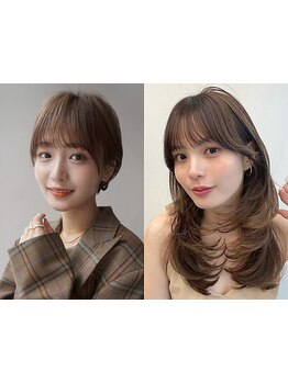 実力派スタッフがあなたのなりたいを叶える。最先端の韓国風ヘアと自然体スタイルが毎日続く[仙台/学割U24]