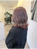 ラベンダーシルバー×ピンクインナー