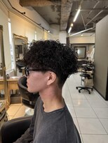 アイズ 海老名(AIZU)&nbsp;波巻きパーマ　プードルパーマ　海老名パーマ　メンズ　眉毛