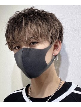 オーシャントーキョー 原宿(OCEAN TOKYO) ショートマッシュ×インナーカラー×無造作