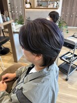シュヴー 門前仲町(CHEVEUX)&nbsp;紫のアンブレラカラーでイメチェン