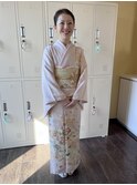和装ヘア、着付け