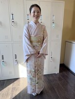 エムバランス(M.Valance)&nbsp;和装ヘア、着付け