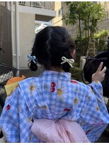 ネオリーブシェリエ 浅草店(Neolive cherie)&nbsp;【キッズ】浴衣アレンジ