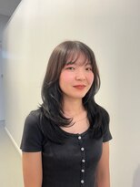 アロッタ 梅田茶屋町(alotta)&nbsp;顔周りの毛流れで小顔に◎上品な韓国風くびれレイヤーカット