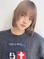ゲーム 船橋店(GAME) ダブルカラー/大人レイヤー/ミルクティーベージュ/ウルフ/船橋