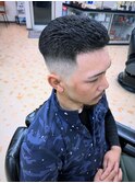 スキンフェードカット・アイロンパーマ・濡れパン