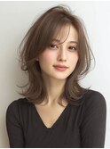 白髪ぼかし脱白髪染め似合わせレイヤーカット40代50代60代
