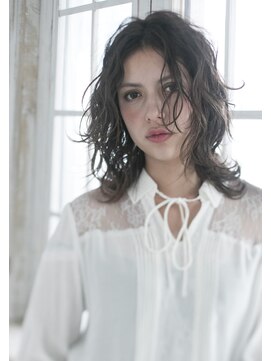 シャンプー 本店(SHAMPOO) 暗髪×ウェットウェーブ MYスタイルを貫いて