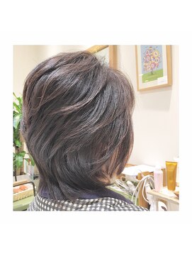 ナノハナ 鹿沼で唯一本格ヘッドスパが出来る美容室 大人ナチュラル