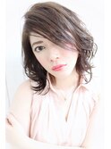 dee 流し前髪ウェットボブ