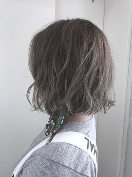 ヘアーデザイン シュシュ(hair design Chou Chou by Yone) ☆chou chou☆3Dハイライトグラデ×ラフ感ボブ♪