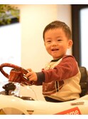 ハサミで刈り上げでバリカン嫌いな子も大丈夫☆