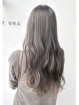 ヘッツ 仙台駅前店(HETTU)&nbsp;グレージュハイライト_ネイビーカラー　シークレットハイライト