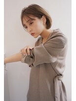 【siki】シースルーショートボブ(原宿/表参道)