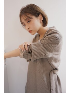 シキ 渋谷(siki) 【siki】シースルーショートボブ(原宿/表参道)