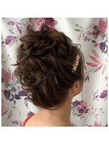 フェリーチェ(Felice)&nbsp;結婚式アップ　大人可愛い　パーティ　ブライダル　花嫁　二次会