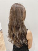 ハイライト、バレイヤージュ。