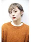 ミルクティーショート #ブリーチ#ケアブリーチ#ダブルカラー