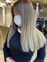 ヘア ラボ ニコ 藤沢店(hair Labo nico...)&nbsp;バレイヤージュ
