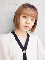 マイロ(mailo) ぶつ切りボブ×フェザーバング