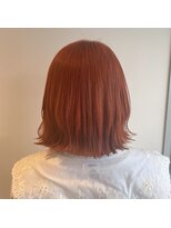 美容室 アイディー i-dee&nbsp;オレンジカラー