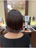あごボブ×外ハネ