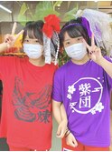 体育祭 お祭りに☆ //チュールとリボンで 華やかな盛り髪セット