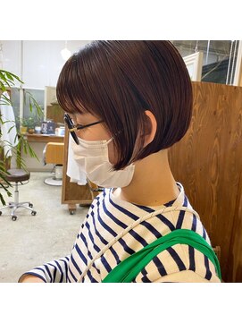 ラヌゴ(lanugo) 艶々ミニボブ