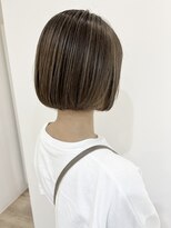 ジュエ ヘアー デザイン(Jue hair design) 『白髪ぼかし』ハイライトをいれたボブ
