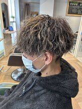 メンズ大人気ヘアスタイルの波巻パーマ&ツイストスパイラルパーマ（新宿/メンズパーマ）