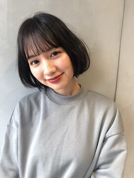ガリカ 蔵前(Gallica) 【竹之内蔵人】丸みボブ/小顔ライン/耳掛けボブ/ウェーブボブ