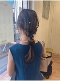 【大宮】結婚式×編みおろしヘアアレンジ