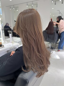 ノーム(NORME) 【ツナ】ブリーチなし透明感カラー ベージュカラー