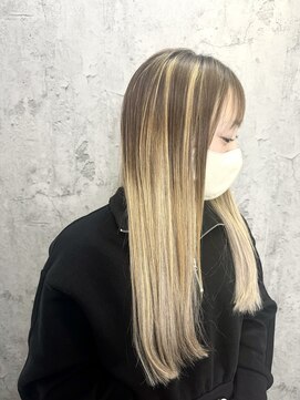 ルーツアイリー 心斎橋(ROOTS IRIE) シールエクステ60本/ホワイトベージュエクステ/立体感ロング