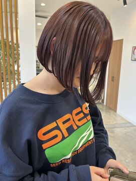 エテ(ete) チェリーブラウン　/  ボブ