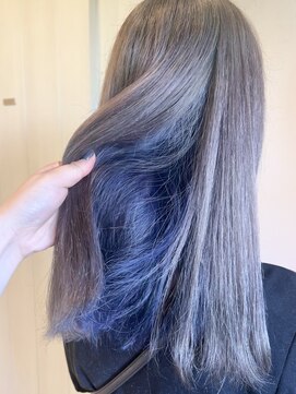 カラースタンド(COLOR STAND) インナーカラーデザインカラーダブルカラーアッシュシルバー